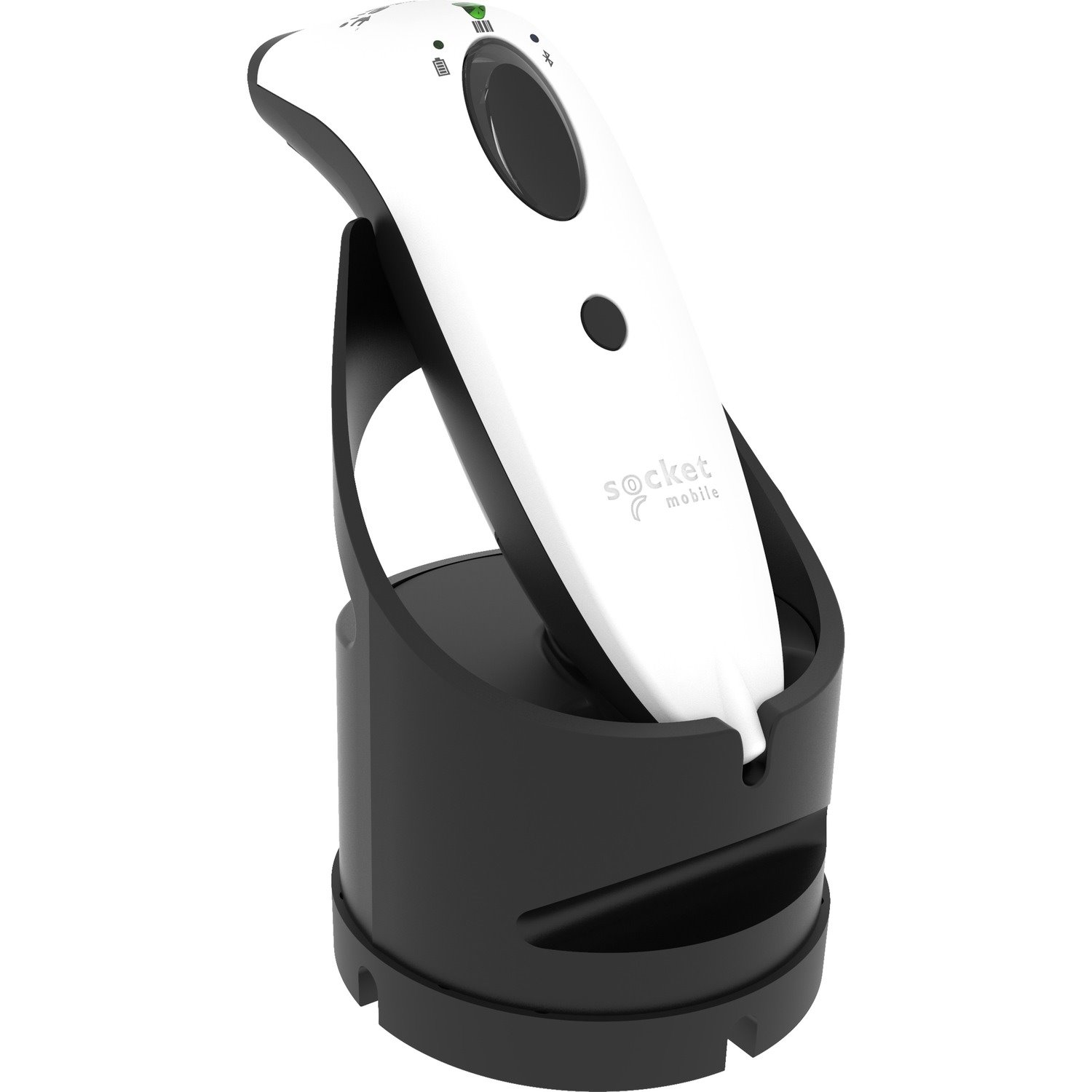 Socket Mobile SocketScan S720 Handheld Barcode Scanner Kit - Wireless Connectivity - White