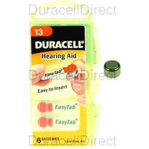 Duracell DA13 Batterij - Zinc-air - 6