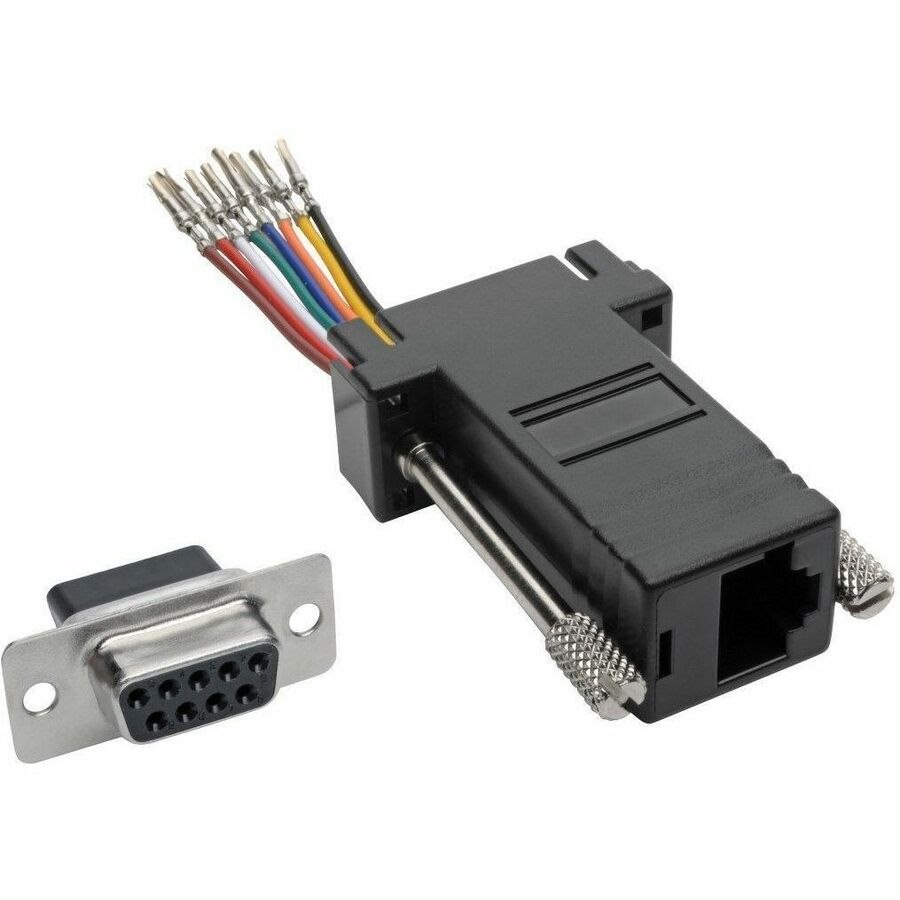 Eaton Tripp Lite Series DB9 to RJ45 Modular Serial Adapter (F/F), RS-232, RS-422, RS-485