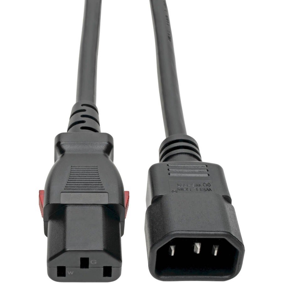 Eaton Tripp Lite Series Power Extension Cord, Locking C13 to C14 PDU Style - 10A, 250V, 18 AWG, 6 ft. (1.83 m)