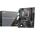 MSI H610M-G DDR4 Desktop Motherboard - Intel H610 Chipset - Socket LGA-1700 - Micro ATX