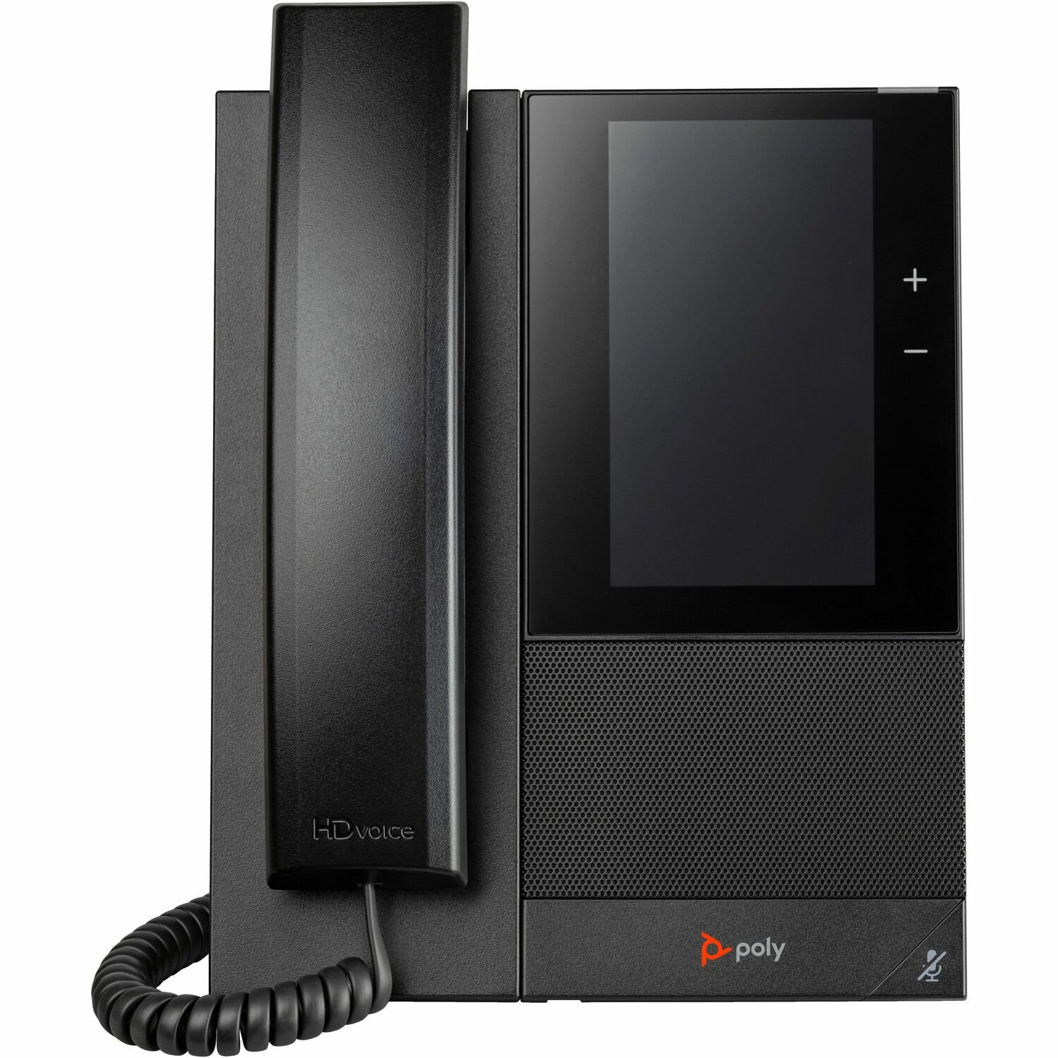 Poly CCX 500 IP Phone - Corded - Corded - Bluetooth - Desktop, Wall Mountable - Black