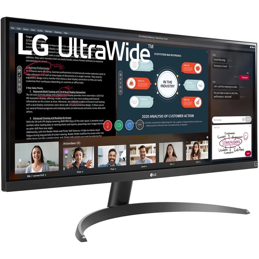 LG Ultrawide 29WP500-B 29" Class UW-UXGA Gaming LCD Monitor - 21:9