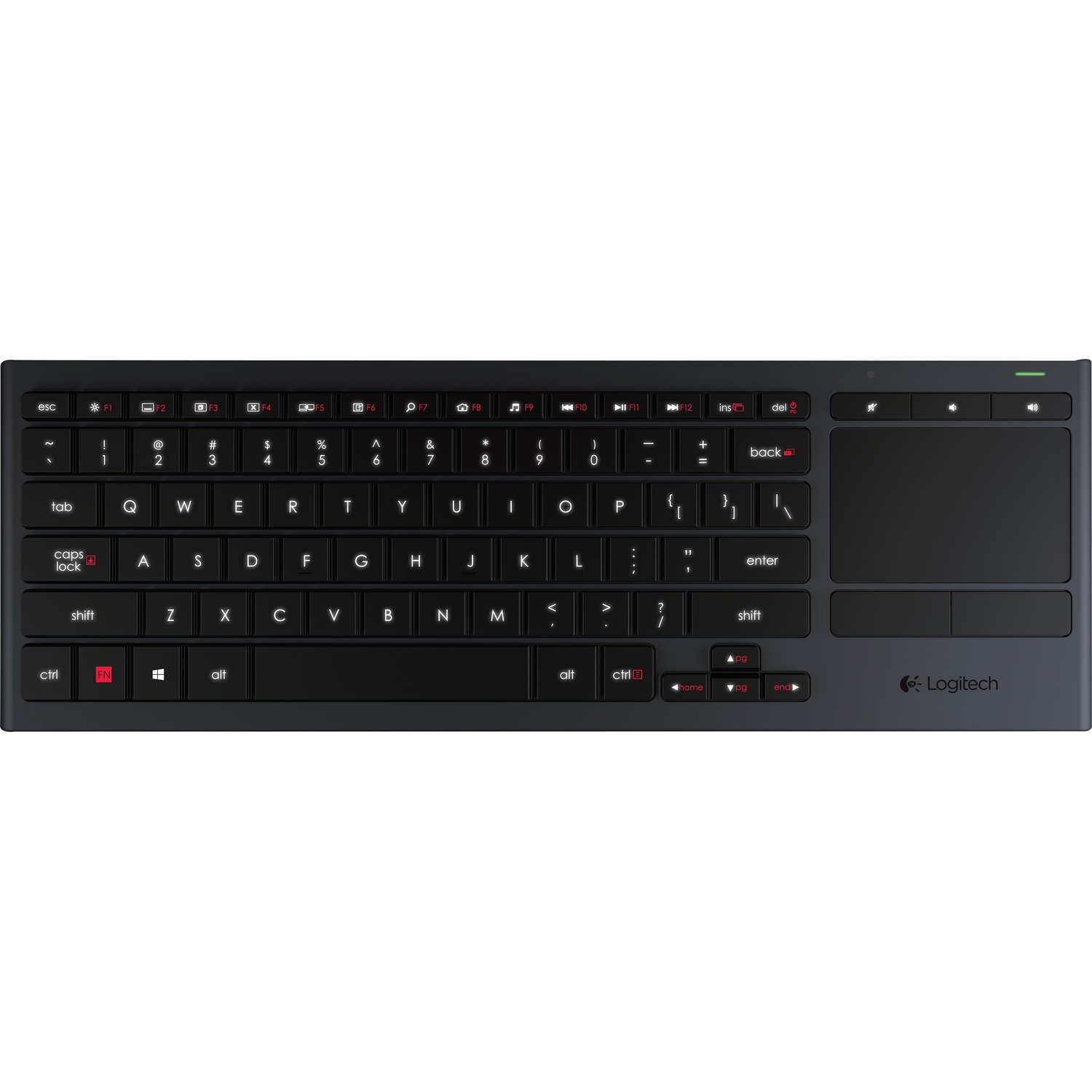 Logitech Illuminated Living-Room Keyboard K830