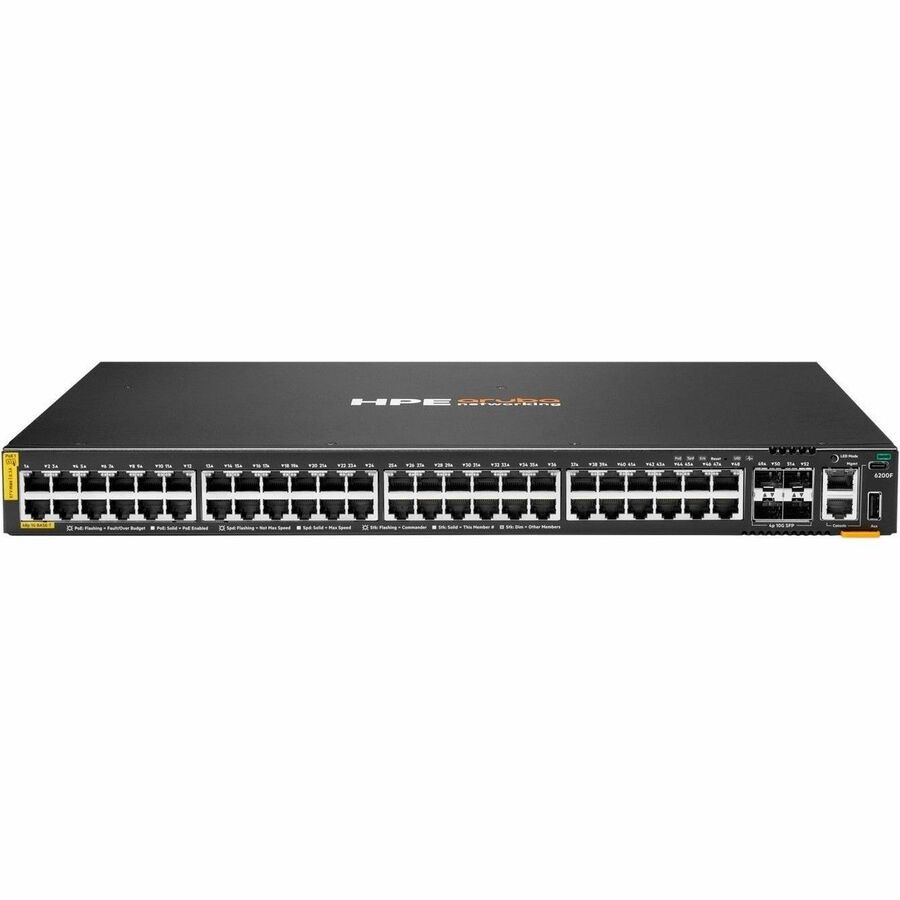 Aruba CX 6200F 48G Class-4 PoE 4SFP+ 740W Switch