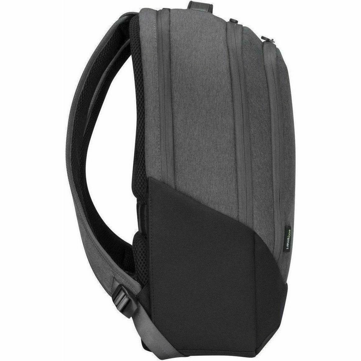 Targus Cypress Hero TBB58602GL Draagtas/-koffer (Backpack) voor 39,6 cm (15,6") naar 40,6 cm (16") Notebook - Grijs