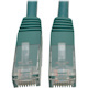 Eaton Tripp Lite Series Cat6 Gigabit Molded (UTP) Ethernet Cable (RJ45 M/M), PoE, Green, 15 ft. (4.57 m)