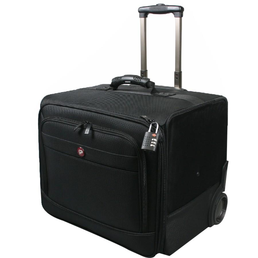 Port Bristol Travel/Luggage Case (Trolley) Accessories, Notebook, File Folder - Black