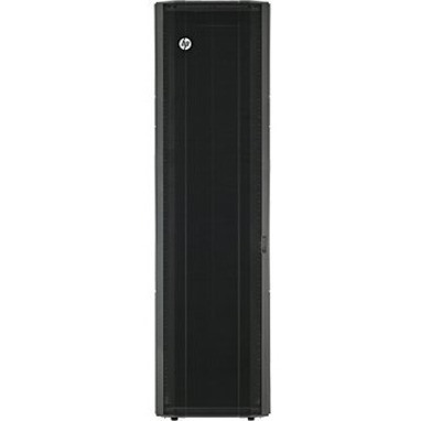 HPE 48U Rack Cabinet - 600 mm Rack Width x 1075 mm Rack Depth - Black