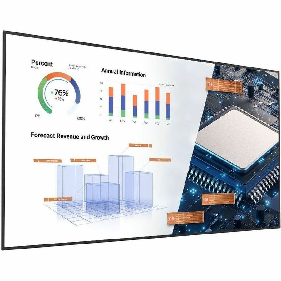 BenQ Smart Signage ST8602S 86" LCD Digital Signage Display - 18 Hours/7 Days Operation