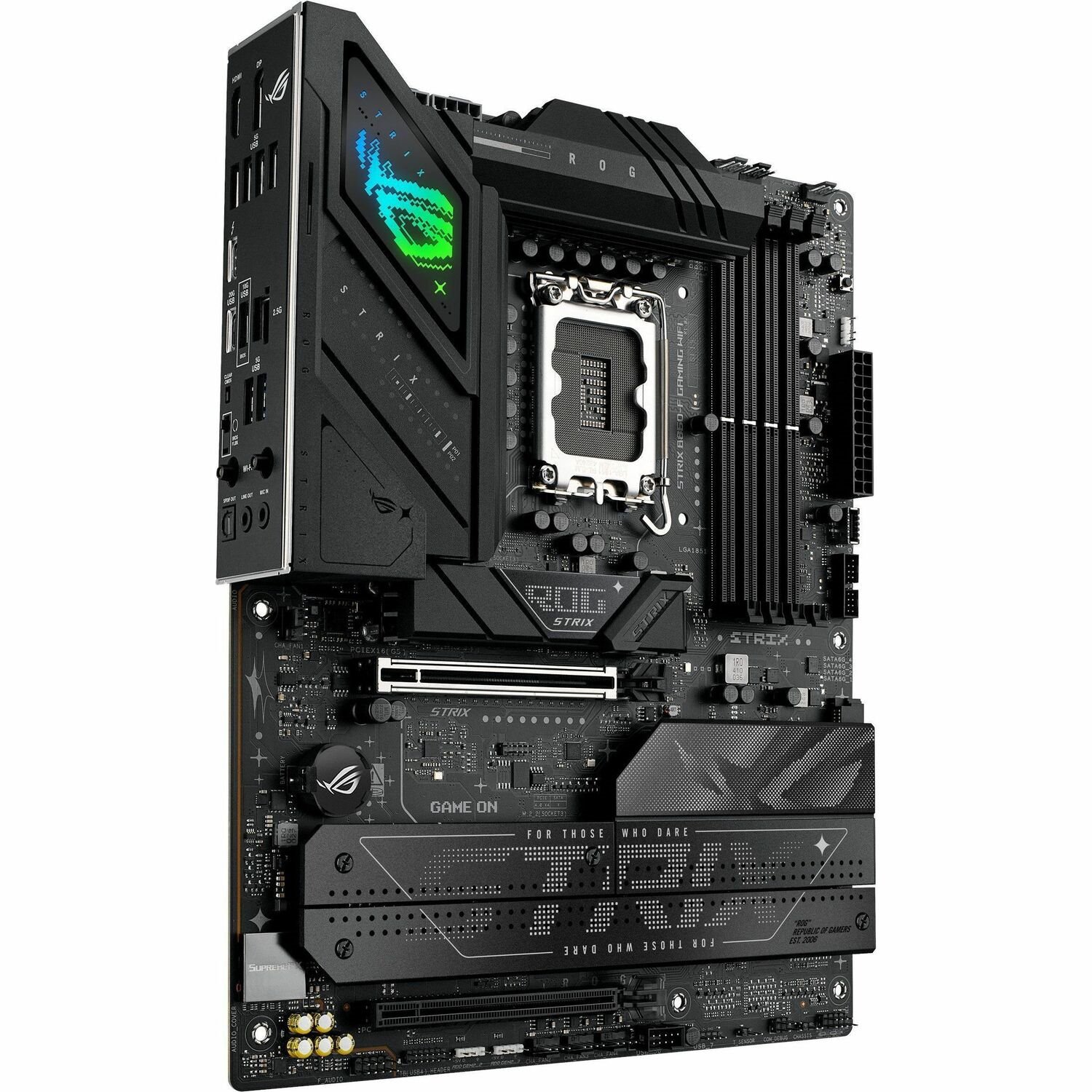 Asus ROG Strix B860-F GAMING WIFI Gaming Desktop Motherboard - Intel B860 Chipset - Socket LGA-1851 - ATX