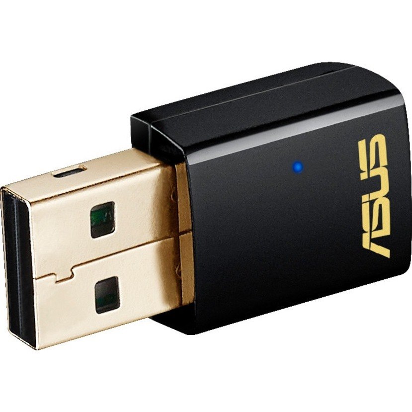 Asus USB-AC51 IEEE 802.11ac Wi-Fi Adapter for Desktop Computer, Notebook