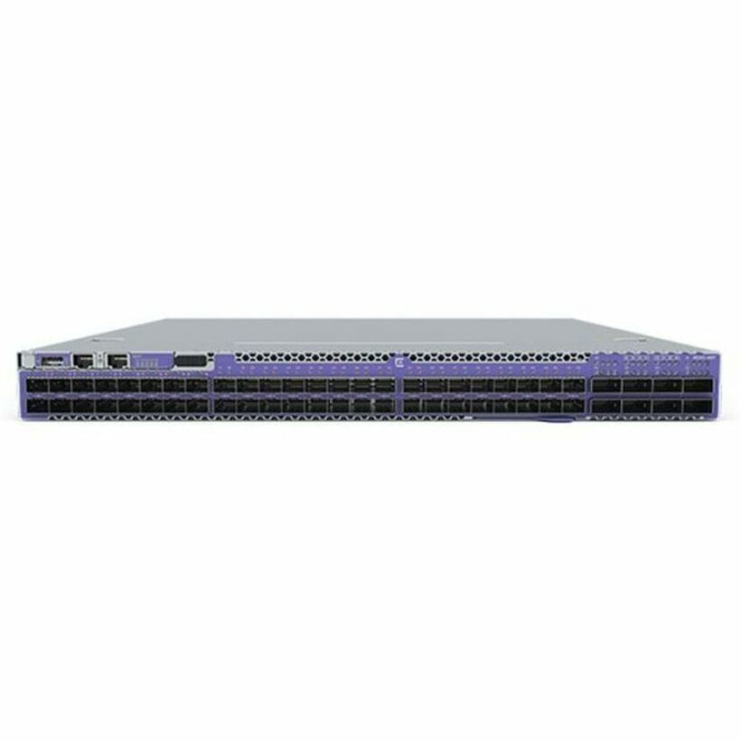 Extreme Networks X695 X695-48Y-8C Manageable Ethernet Switch - Gigabit Ethernet, 10 Gigabit Ethernet, 25 Gigabit Ethernet, 40 Gigabit Ethernet, 100 Gigabit Ethernet - 1000Base-X, 10GBase-X, 25GBase-X, 40GBase-X, 100GBase-X