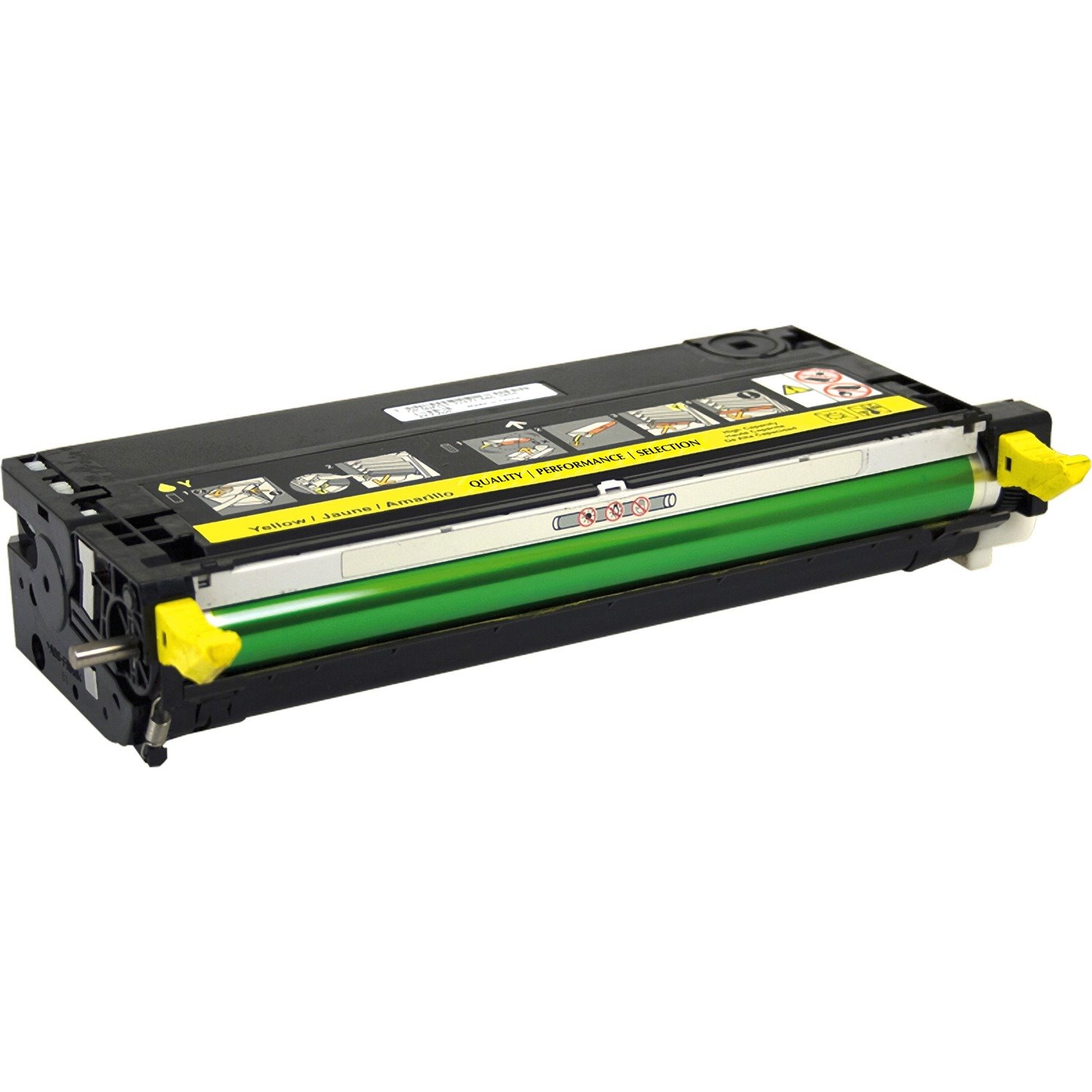 V7 Remanufactured High Yield Yellow Toner Cartridge for Dell 3110/3115 - 8000 page yield