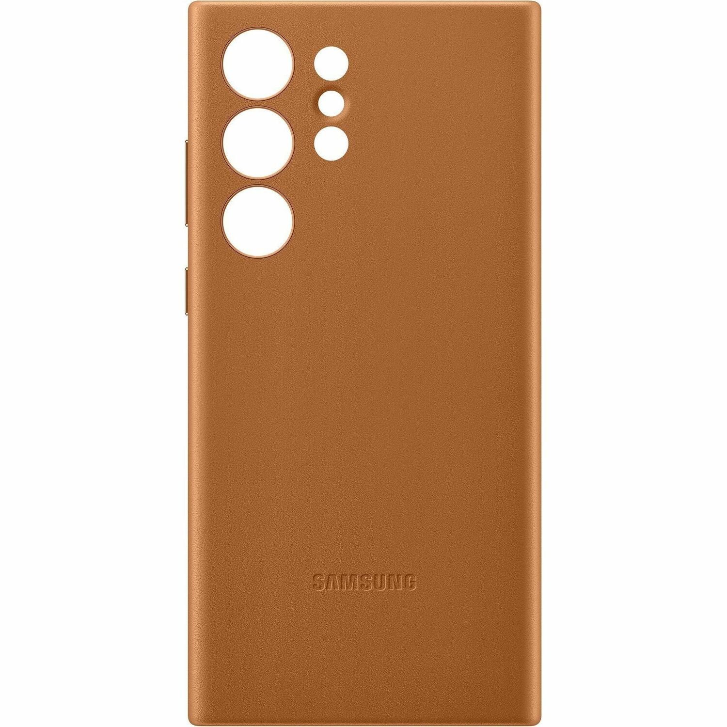 Samsung Case for Samsung Galaxy S23 Ultra Smartphone - Textured - Camel