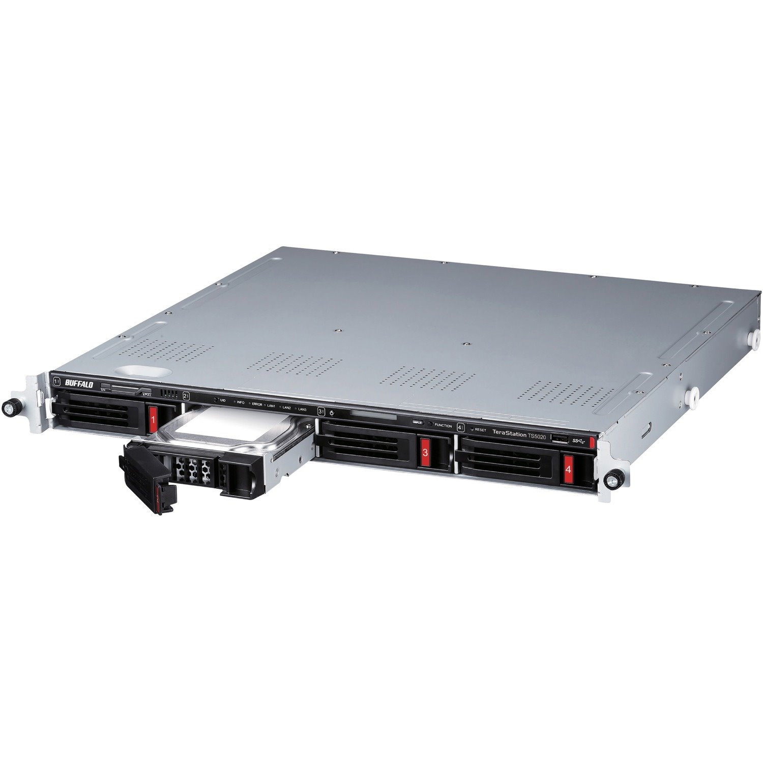 BUFFALO TeraStation 5420 4-Bay 32TB (4x8TB) Business Rackmount NAS Storage Hard Drives Included