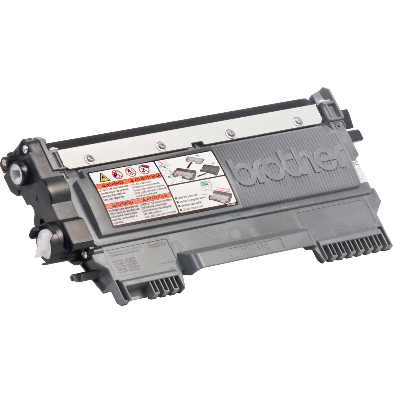 Brother Genuine TN450 Mono Laser High Yield Black Toner Cartridge