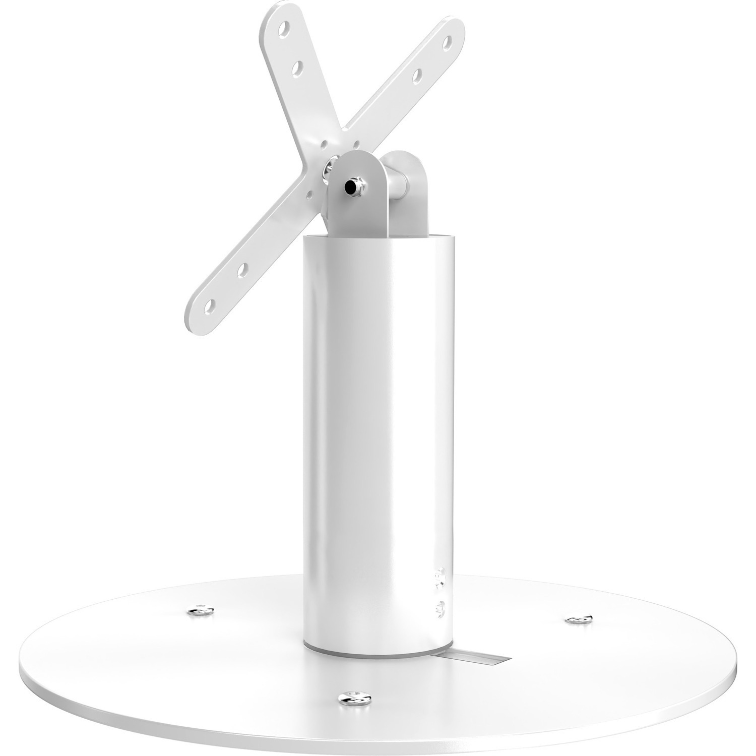 CTA Digital VESA Compatible Desk Mount with 360-Degree Rotation (White)