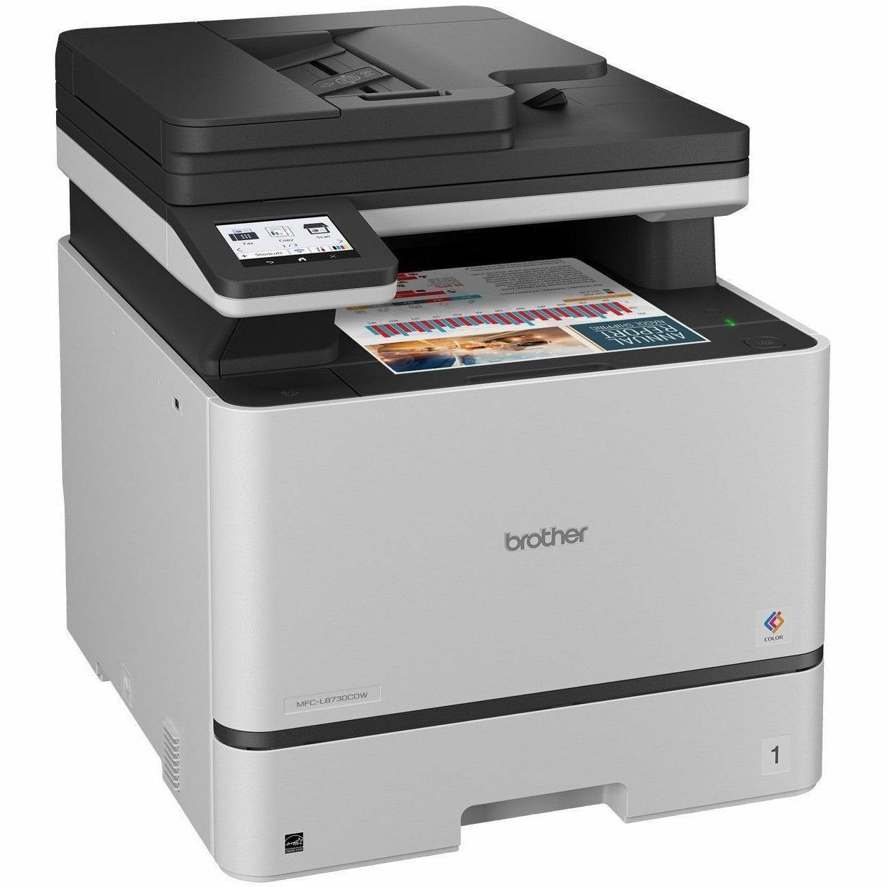 Brother MFC-L8730CDW Business Color Laser All-in-One Printer with Duplex Print, Scan, Copy, Wireless Networking, and Advanced Security Features