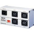 Eaton Tripp Lite Series Isobar 4-Outlet 230V Surge Protector, Detachable 6 ft. (1.83 m) Cord, 680 Joules, Metal Housing