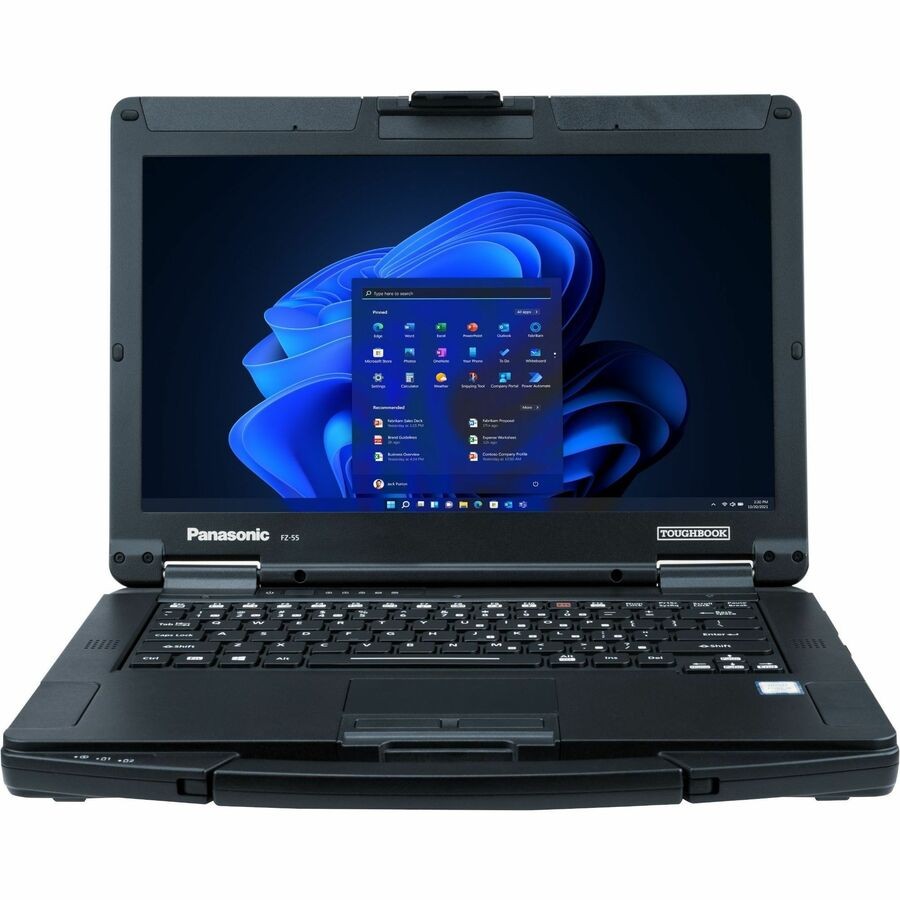 Panasonic Toughbook 55 - Rugged - Intel Core I7 - 1370P / Up To 5.2 GHz - vPro Enterprise - Win 11 Pro - Uhd Graphics - 32 GB Ram - 2 TB SSD NVMe, TCG Opal Encryption - 14" 1366 X 768 (HD) - Gigabit E