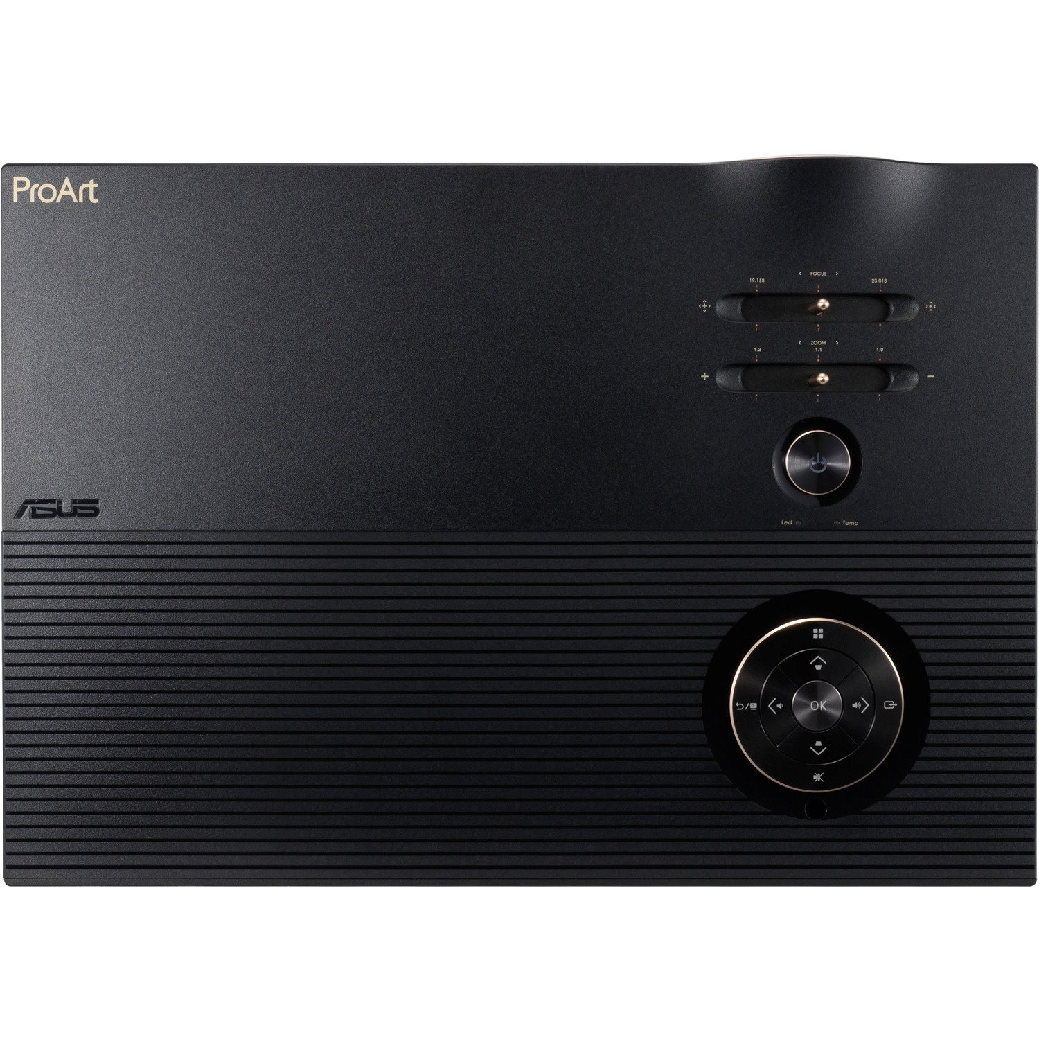 Asus ProArt A1 3D DLP Projector - 16:9 - Ceiling Mountable - Black