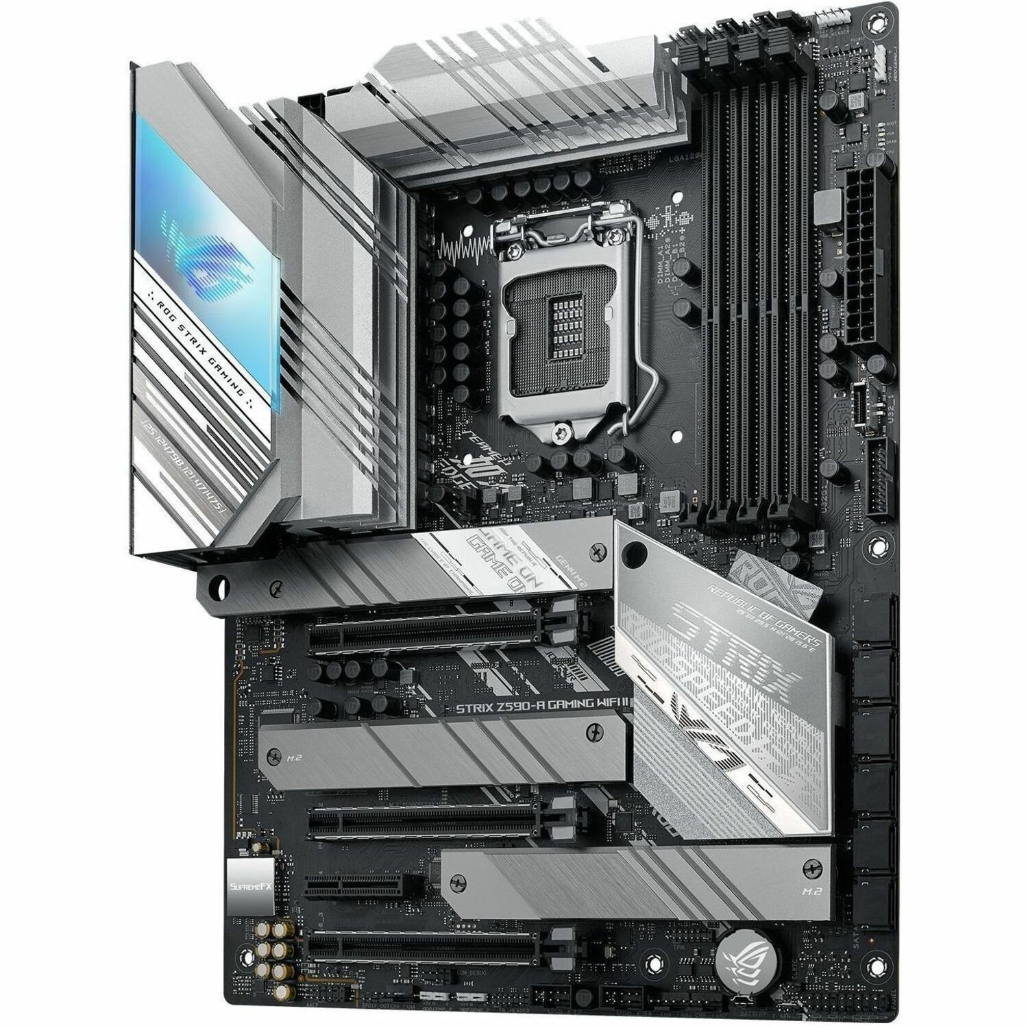 Asus ROG Strix Z590-A GAMING WIFI II Gaming Desktop Motherboard - Intel Z590 Chipset - Socket LGA-1200 - ATX