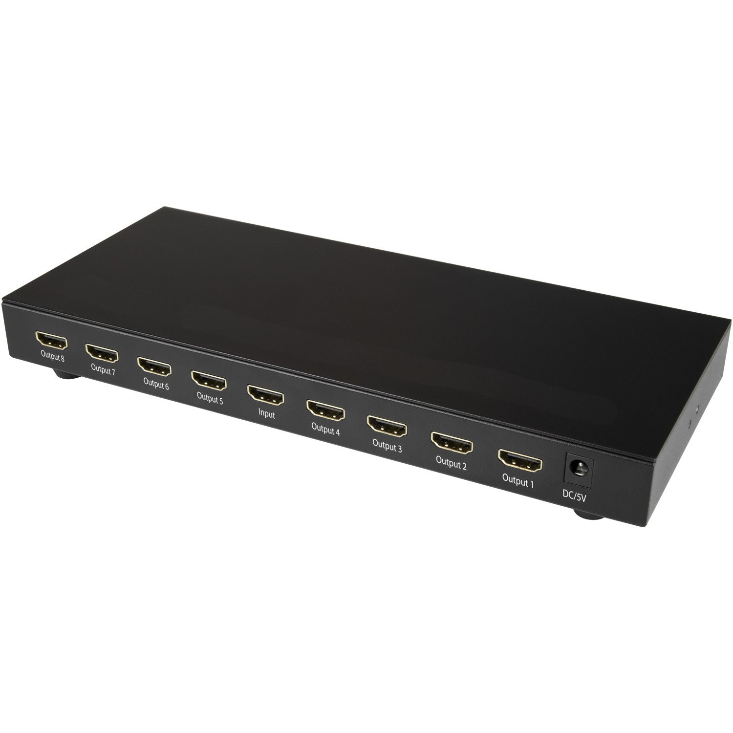 StarTech.com 8-Port 4K 60Hz HDMI Splitter - HDR Support - HDMI 2.0 Splitter - 7.1 Surround Sound Audio