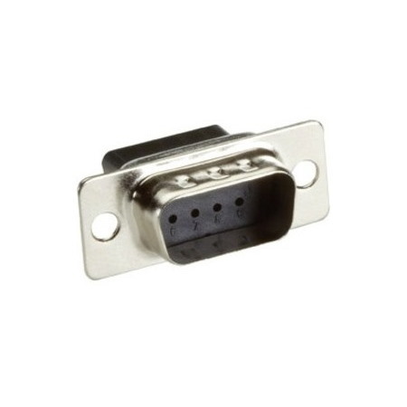 Black Box DB9 Crimp Shell, Male, Single-Pack