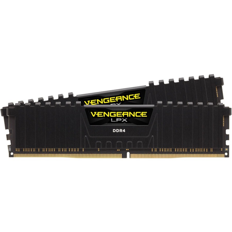 Corsair Vengeance LPX 16GB (2 x 8) DDR4 SDRAM 2933MHz C16 AMD Ryzen Memory Kit - Black