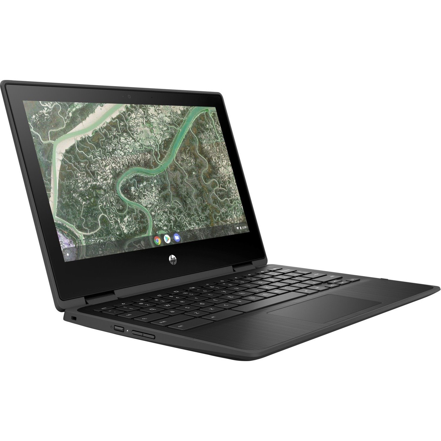 HP Chromebook x360 11MK G3 EE 11.6" Touchscreen Convertible 2 in 1 Chromebook - HD - ARM Cortex A73 + Cortex A53 - 4 GB - 32 GB Flash Memory - English Keyboard - Black