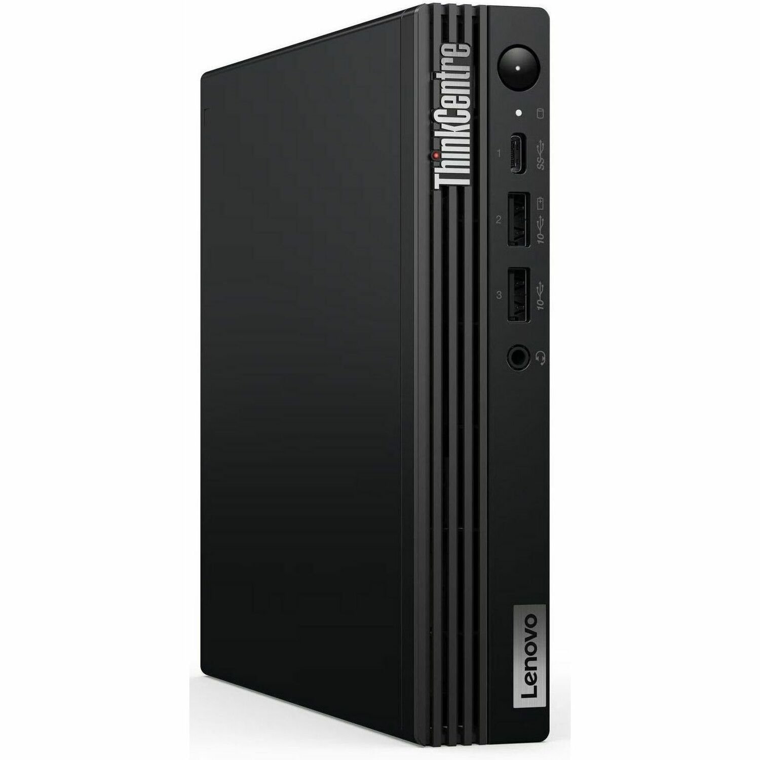 Lenovo ThinkCentre M70q Gen 5 12TD001KCA Desktop Computer - Intel Core i7 14th Gen i7-14700T - vPro Technology - 16 GB - 512 GB SSD - Tiny - Black