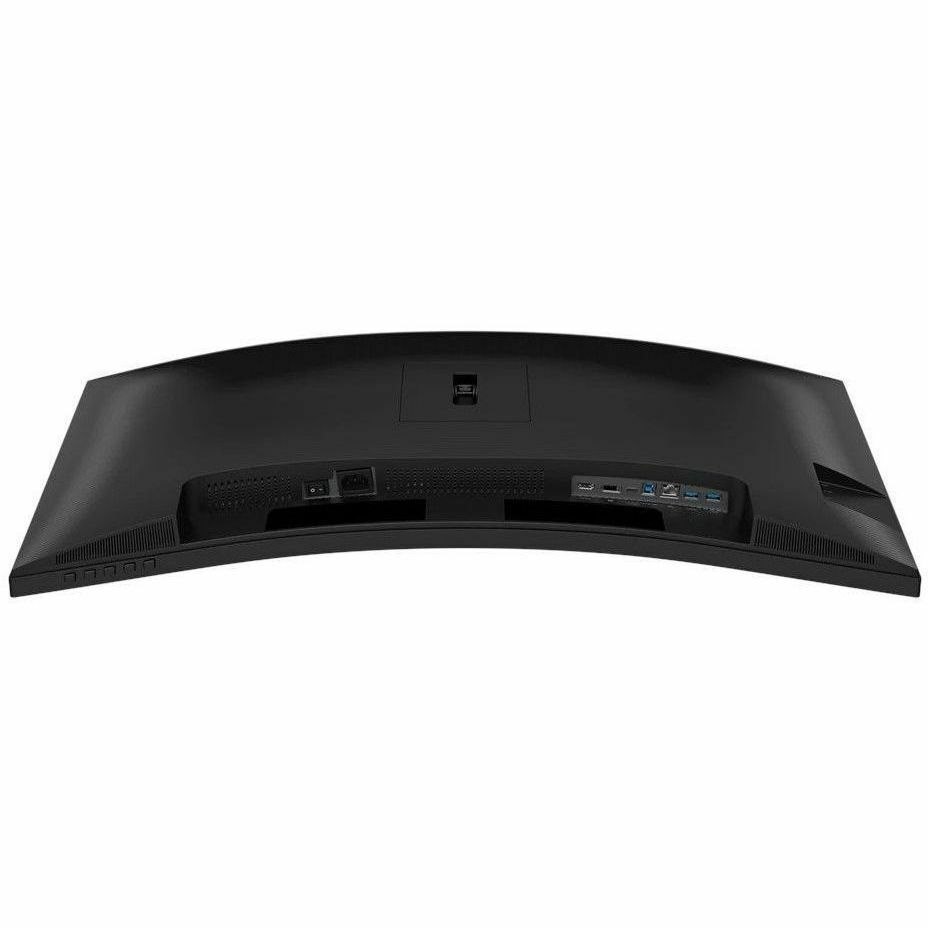 Philips 34B2U3600C 34" Class Webcam WQHD Curved Screen LED Monitor - 21:9 - Textured Black