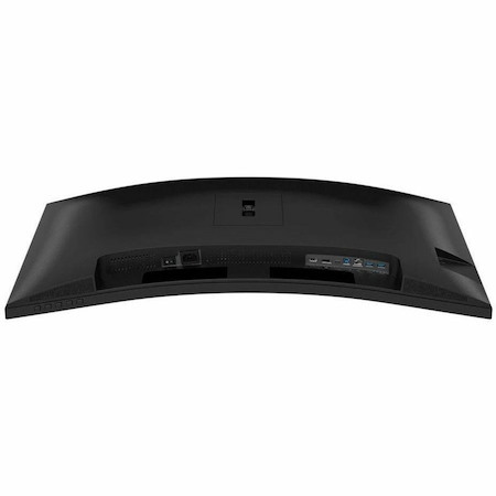 Philips 34B2U3600C 34" Class Webcam WQHD Curved Screen LED Monitor - 21:9 - Textured Black