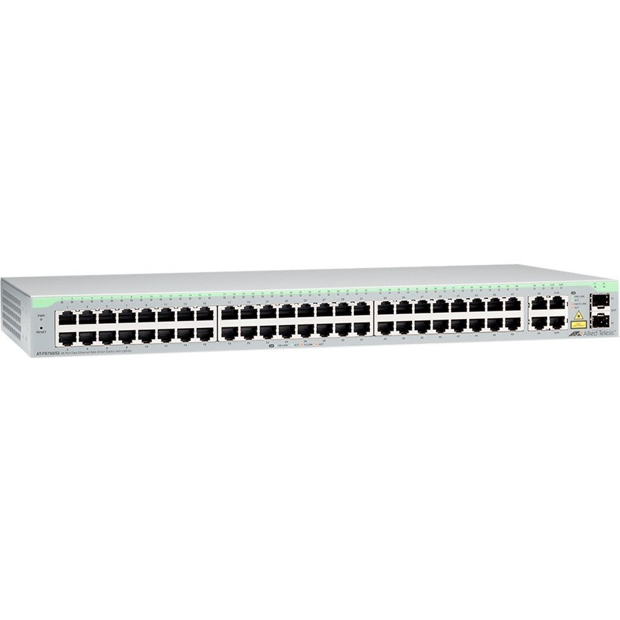 Allied Telesis WebSmart FS750 FS750/52 48 Anschl&uuml;sse Verwaltbar Ethernet-Switch