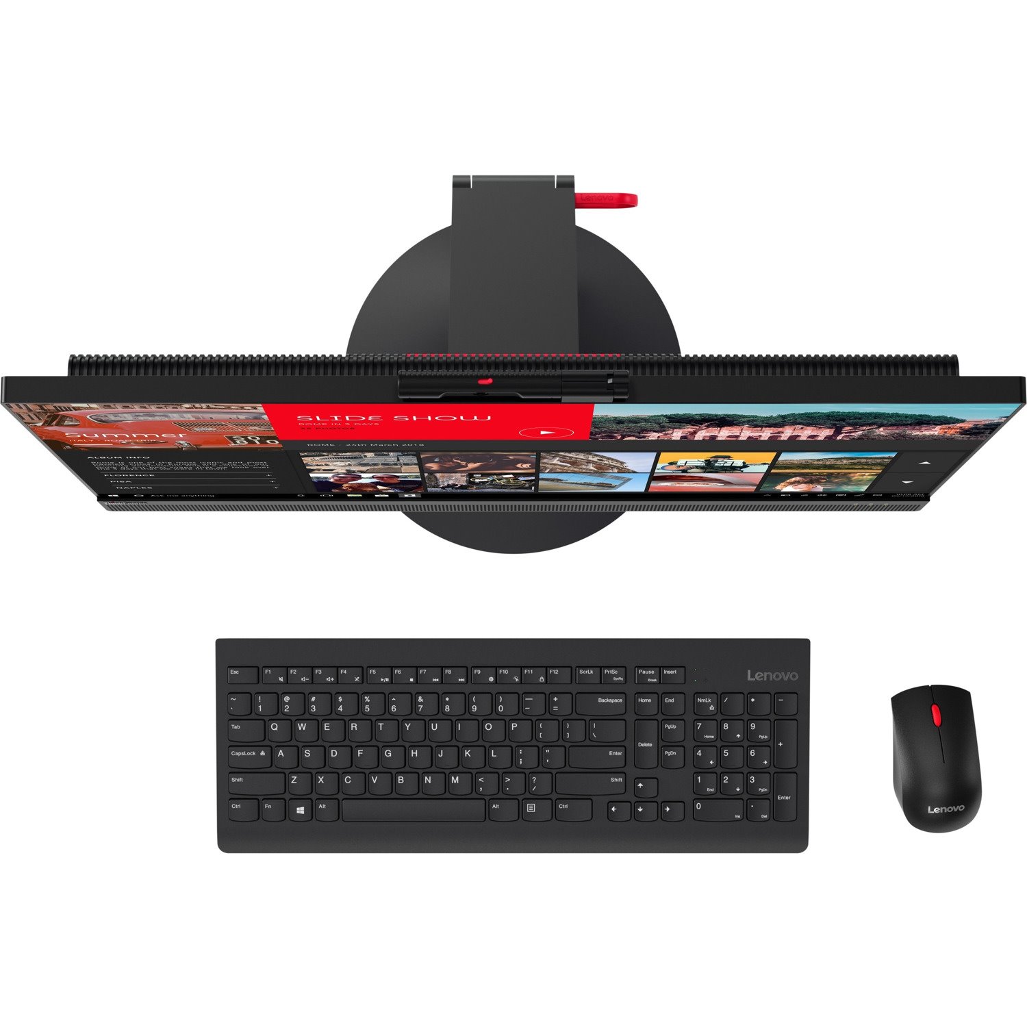 Lenovo ThinkCentre M920z 10S60042US All-in-One Computer - Intel Core i5 9th Gen i5-9400 - 8 GB - 256 GB SSD - 23.8" Full HD - Desktop - Business Black