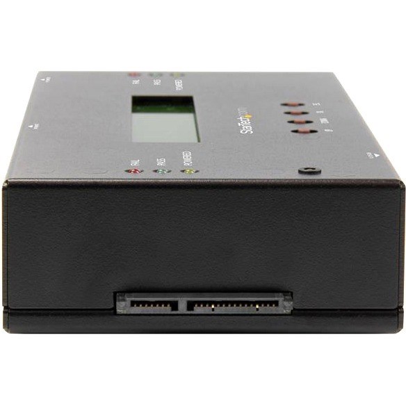 StarTech.com 1:1 Standalone Hard Drive Duplicator and Eraser, SAS/SATA HDD/SSD Cloner/Copier and Disk Eraser/Sanitizer/Wiper, Toolless