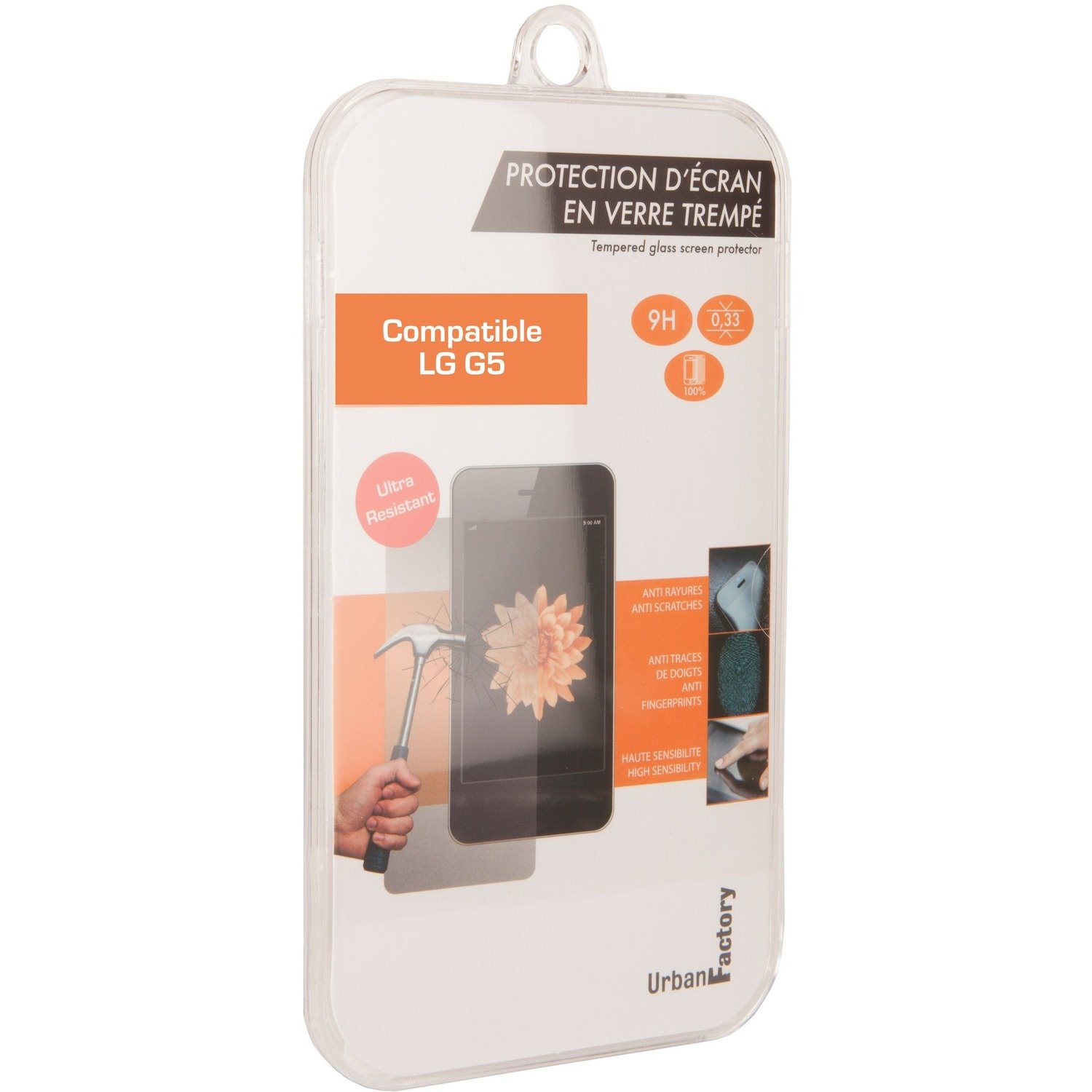 Urban Factory TGP28UF Screen Protector Transparent