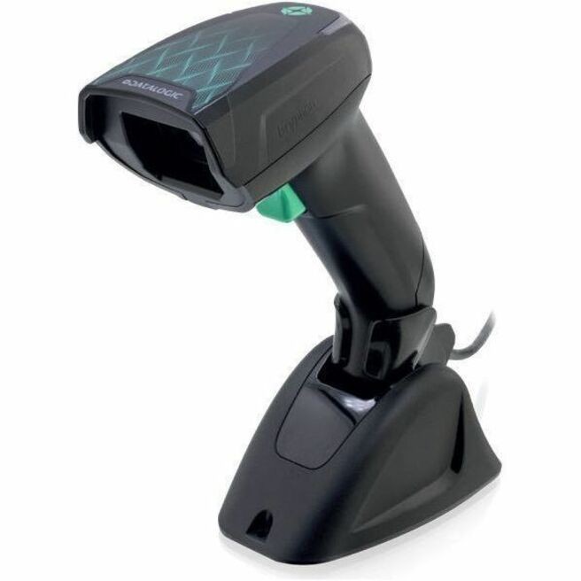 Datalogic Gryphon GM4600 Retail, Manufacturing, Gesundheitswesen, Laboratory, Apotheke, Transport, Unterhaltung, Kommerzieller Service Handheld Barcode-Scanner-Set - Kabel/Drahtlos Konnektivität - Schwarz - USB Kabel im Lieferumfang enthalten