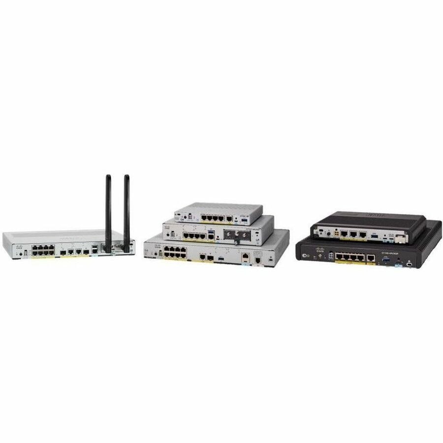 Cisco 1131 Wi-Fi 6 IEEE 802.11 a/b/g/n/ac/ax 2 SIM Ethernet, Cellular Wireless Integrated Services Router