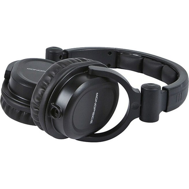 Monoprice Premium Hi-Fi DJ Style Over-the-Ear Pro Headphone