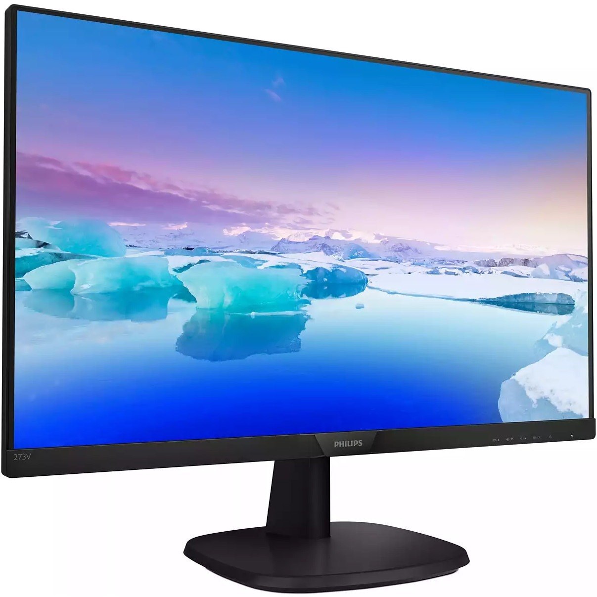 Philips 273V7QJAB 27" Class Full HD LCD Monitor - 16:9 - Textured Black