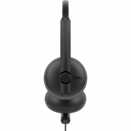 Dell WH125 Wired On-ear, Over-the-head Stereo Headset - Black
