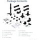 StarTech.com Desk Mount Dual Monitor Arm, Dual Articulating Monitor Arm, Height Adjustable, For VESA Monitors up to 24" (29.9lb/13.6kg)