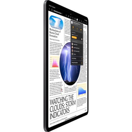 Apple iPad Pro (4th Generation) A2759 Tablet - 11" - Apple M2 Octa-core - 16 GB - 1 TB Storage - iPadOS 16 - Space Gray