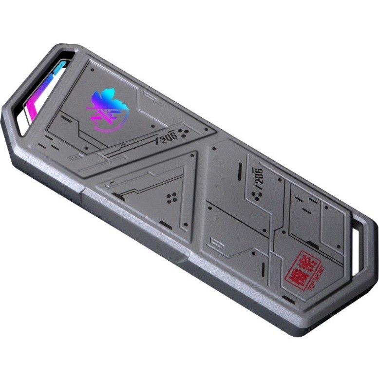 Asus ROG Strix Arion EVA Edition ESD-S1C/SIL/G/AS EVA// Drive Enclosure PCI Express NVMe - USB 3.2 (Gen 2) Host Interface External - Silver
