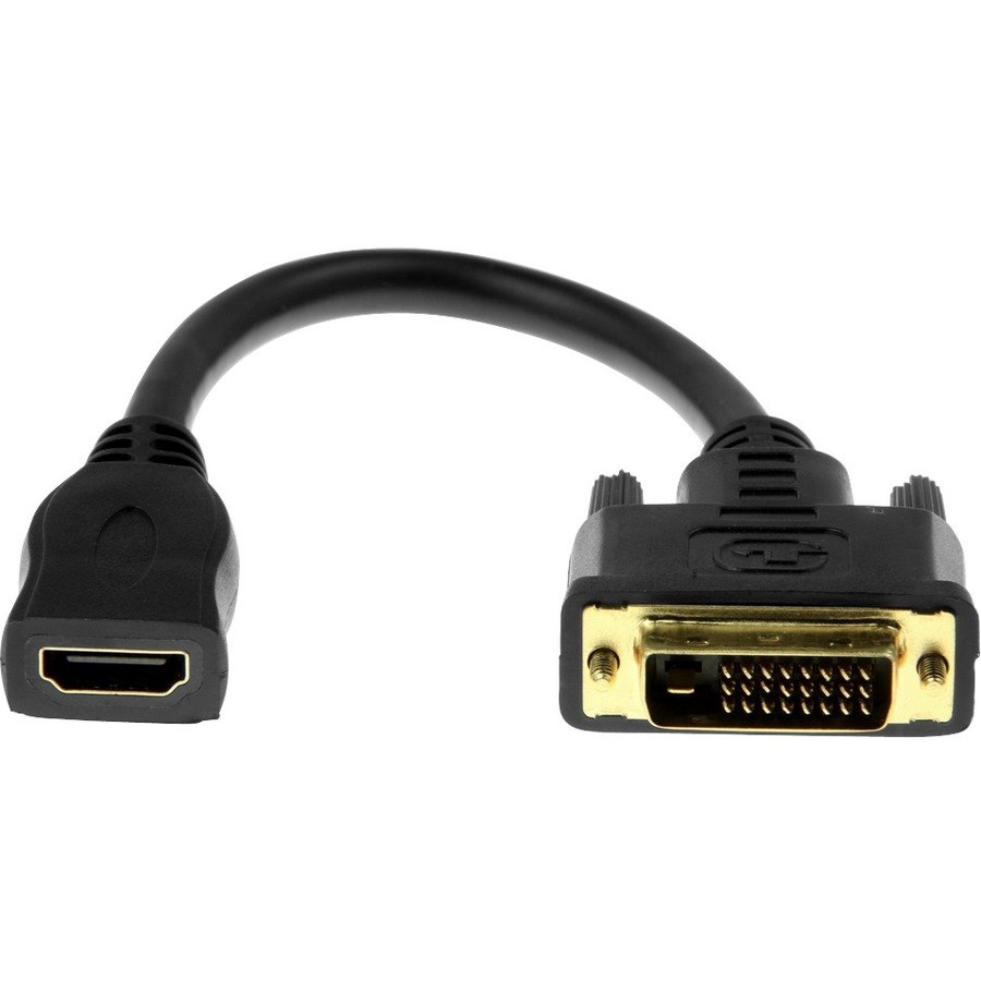 Rocstor HDMI to DVI-D Video Cable Adapter - 8in - HDMI Female to DVI Male