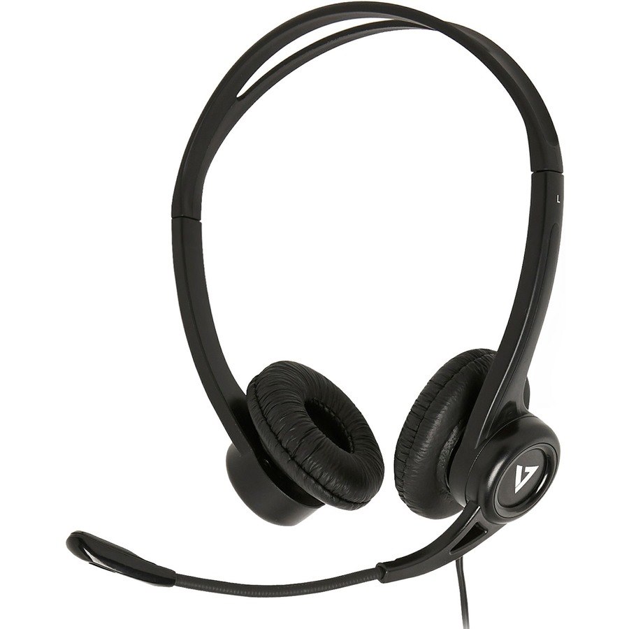 V7 Essential HU311-2EP Wired Over-the-head, On-ear Stereo Headset - Black