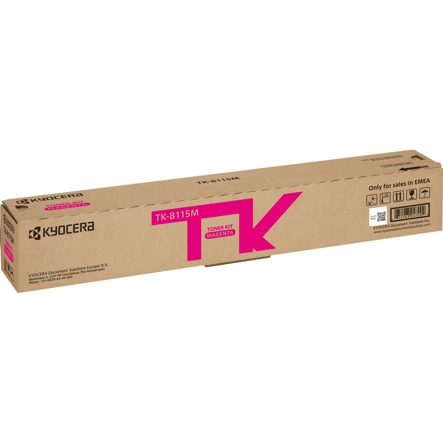 Kyocera TK-8115M Original Laser Toner Cartridge - Magenta Pack