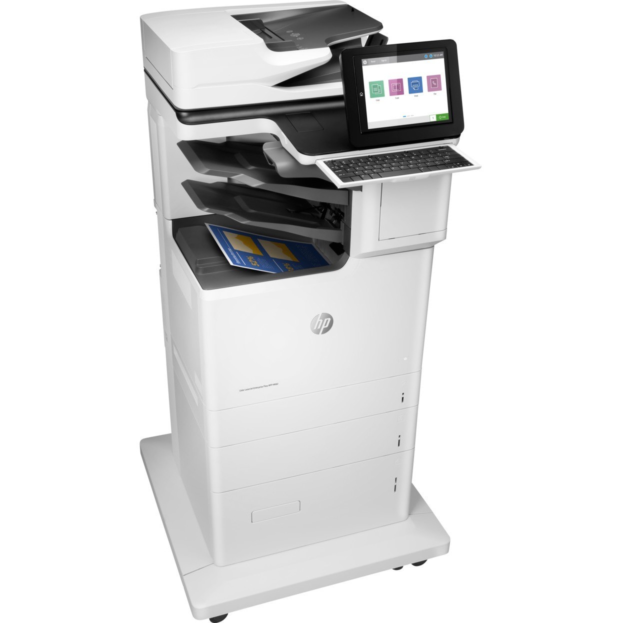 HP LaserJet M682z Wireless Laser Multifunction Printer - Colour